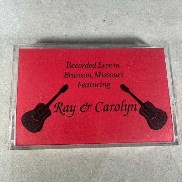 Recorded Live In Branson Missouri Cassette Ray & Carolyn Wix Classic Country - Picture 1 of 4